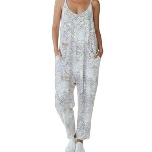 Free People Movement Hot Shot Onesie Luna Combo print size medium